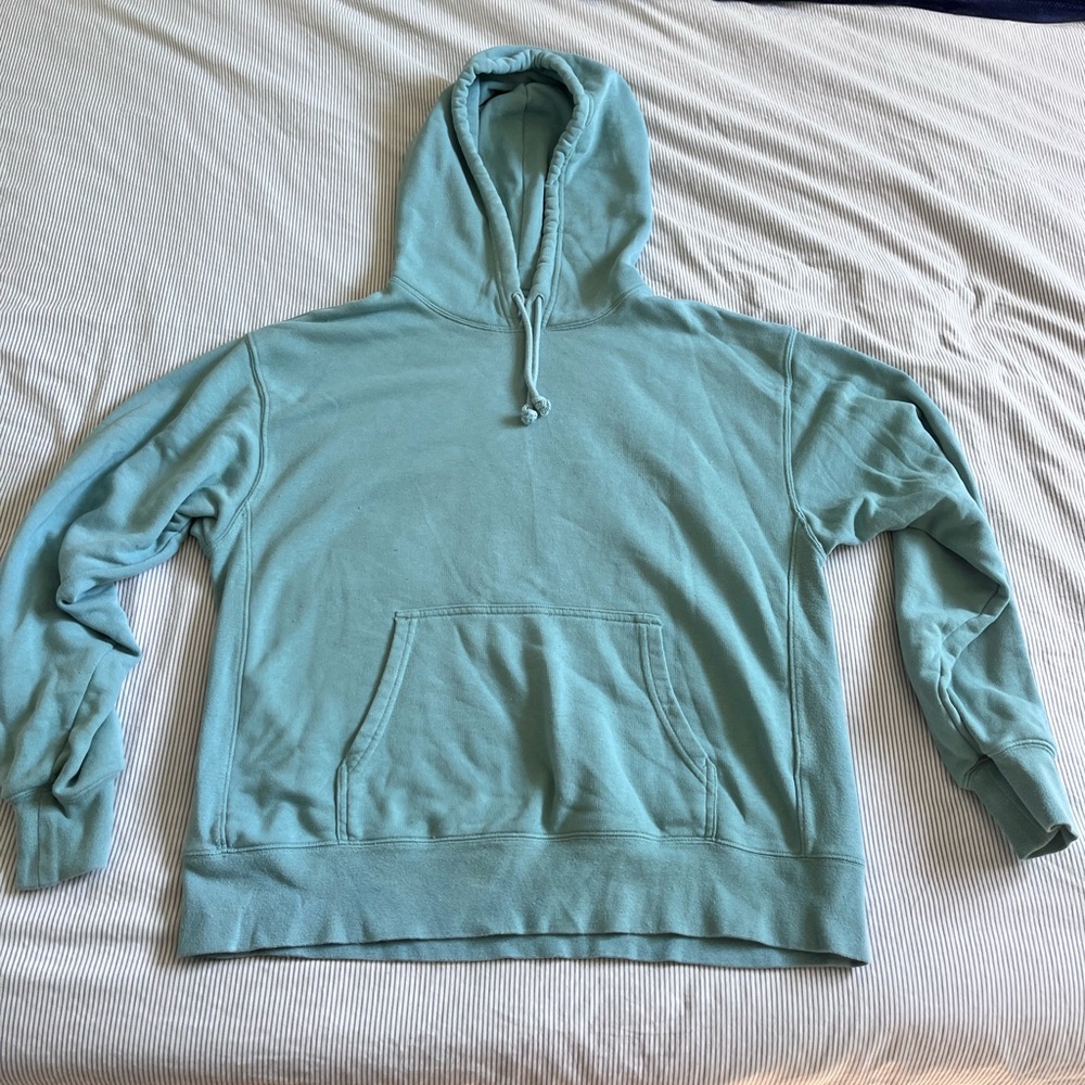 TNA Light Blue Women's Hoodie Sweater